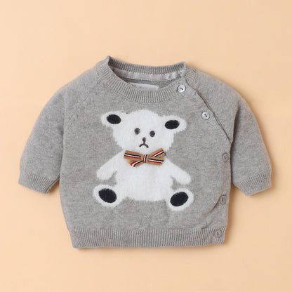 Premium Baby Knitwear Set – Sweater, Pants, Hat & Socks | Soft, Stylish & Cozy