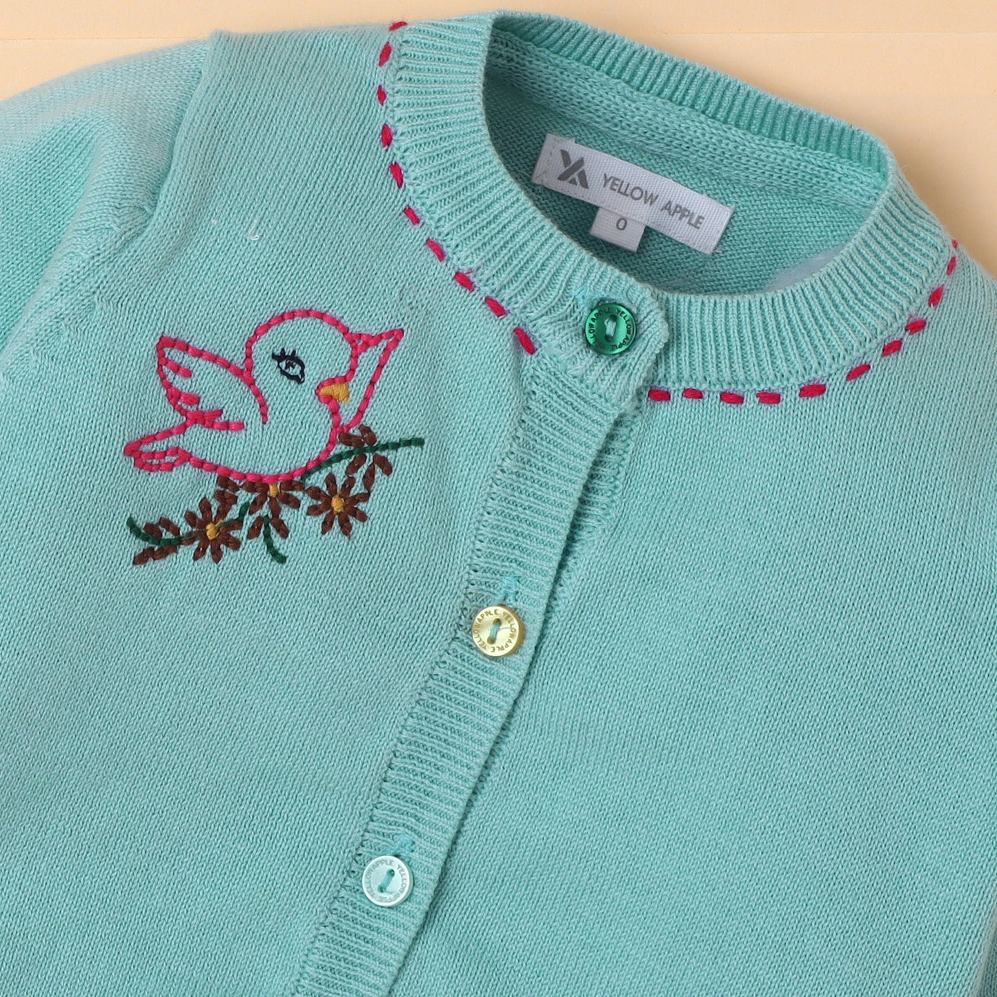 Yellow Apple Unisex Baby Wear Combo – All Season 4PCS Set | Lightweight, Warm & Comfortable