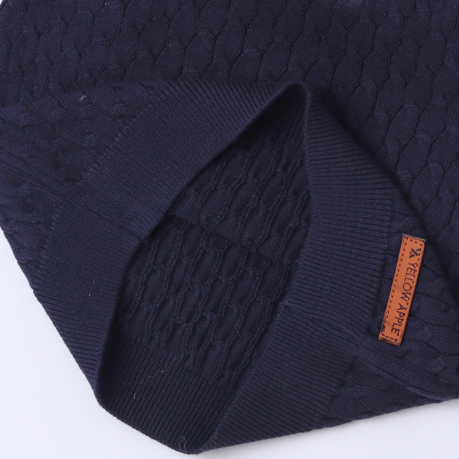 Boys Cable Knit Polo T-Shirt, Soft Cotton Half Sleeve Collar Tee for Boys, Casual Summer Wear