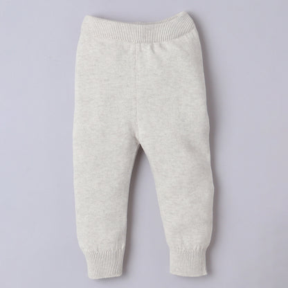 Yellow Apple Premium Baby Knitwear Set – Sweater, Pants, Hat & Socks | Soft, Stylish & Cozy