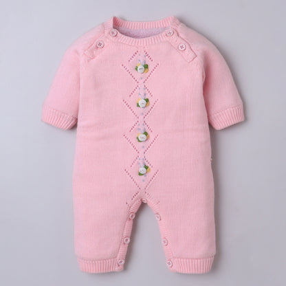 Yellow Apple Rompers/Hoodie/Sweater/Sleepsuits/Jumpsuit/Night Suits for Baby Boys & Girls, Infants, New Borns with Inner Fur Fleece