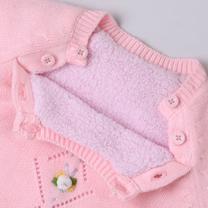 Yellow Apple Rompers/Hoodie/Sweater/Sleepsuits/Jumpsuit/Night Suits for Baby Boys & Girls, Infants, New Borns with Inner Fur Fleece