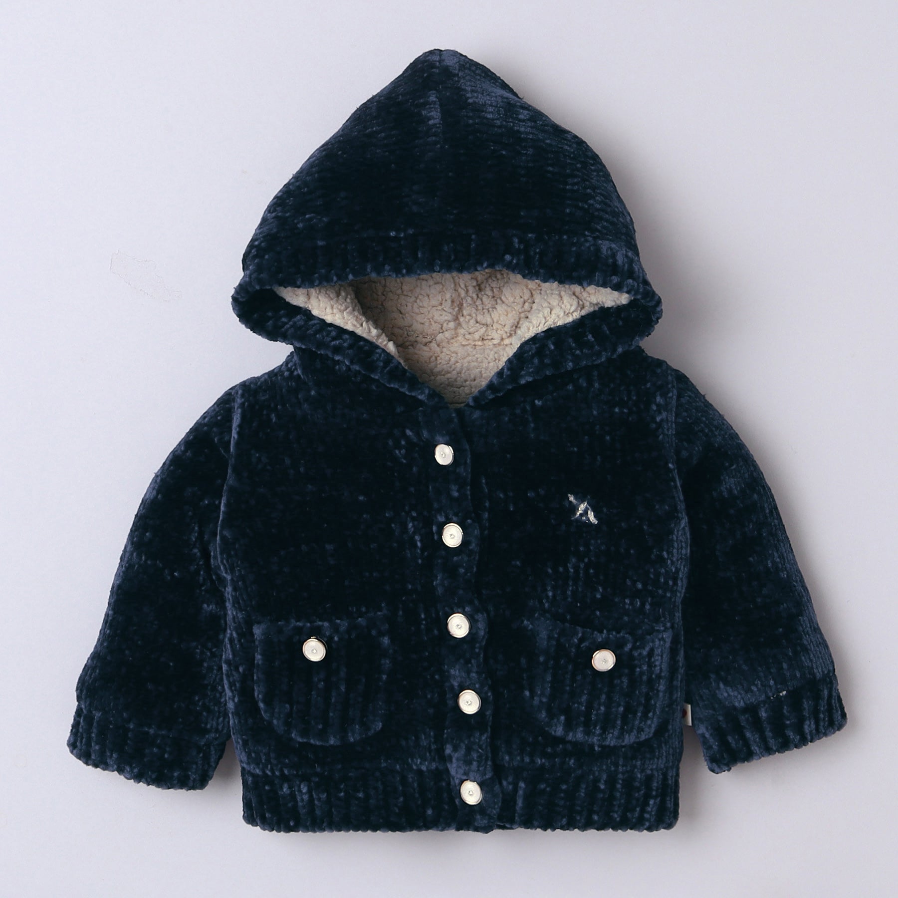 Plush Baby Hoodie & Pant Set – Cozy Winter Outfit for Infants & Toddlers