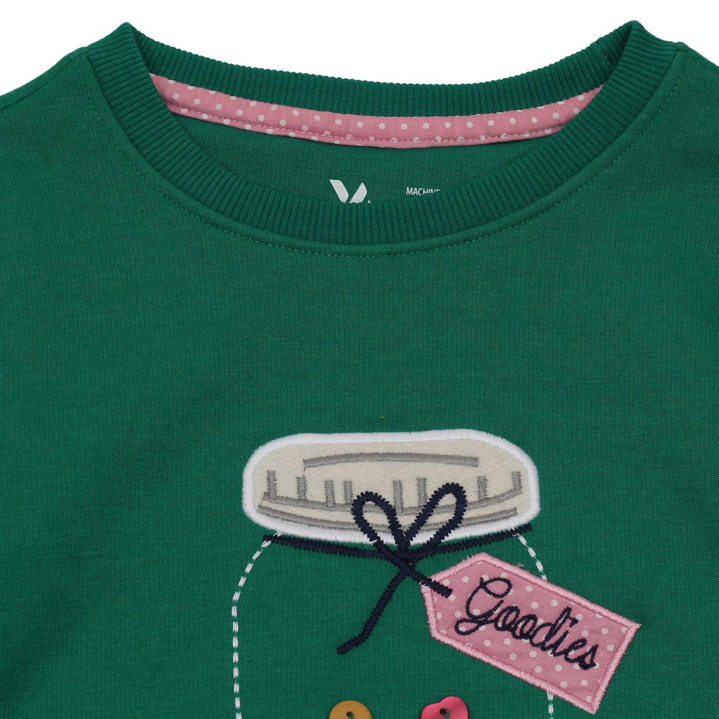 Beautiful Green Color Woolen Warm Sweater Full Sleeve for Girls