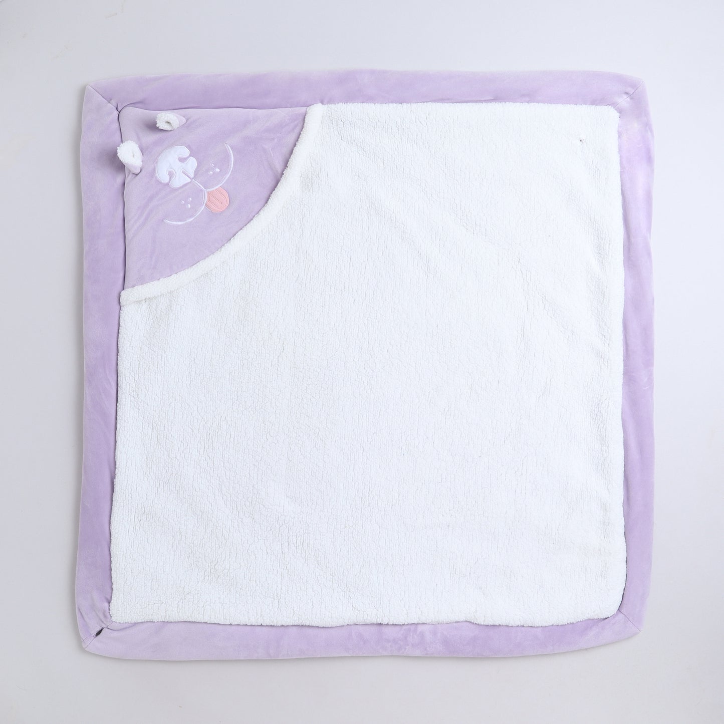 Yellow Apple Soft Baby Hooded Blanket |Plush Winter Wrap for Newborns & Toddlers with Cute Ears