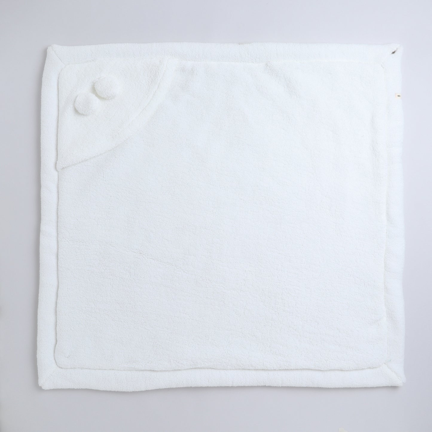 Yellow Apple Plush Baby Hooded Blanket | Ultra Soft Winter Baby Wrap with Ears