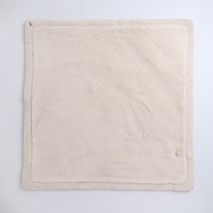 Yellow Apple Plush Baby Hooded Blanket | Ultra Soft Winter Baby Wrap with Ears