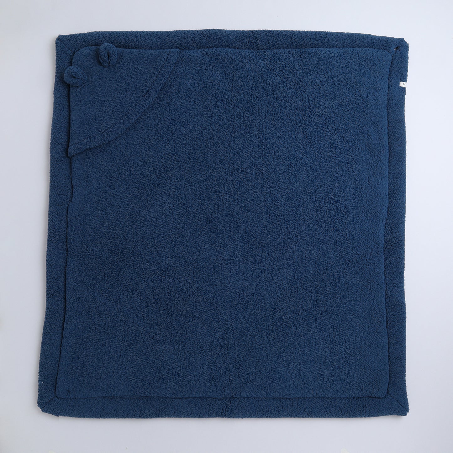 Yellow Apple Plush Baby Hooded Blanket | Ultra Soft Winter Baby Wrap with Ears