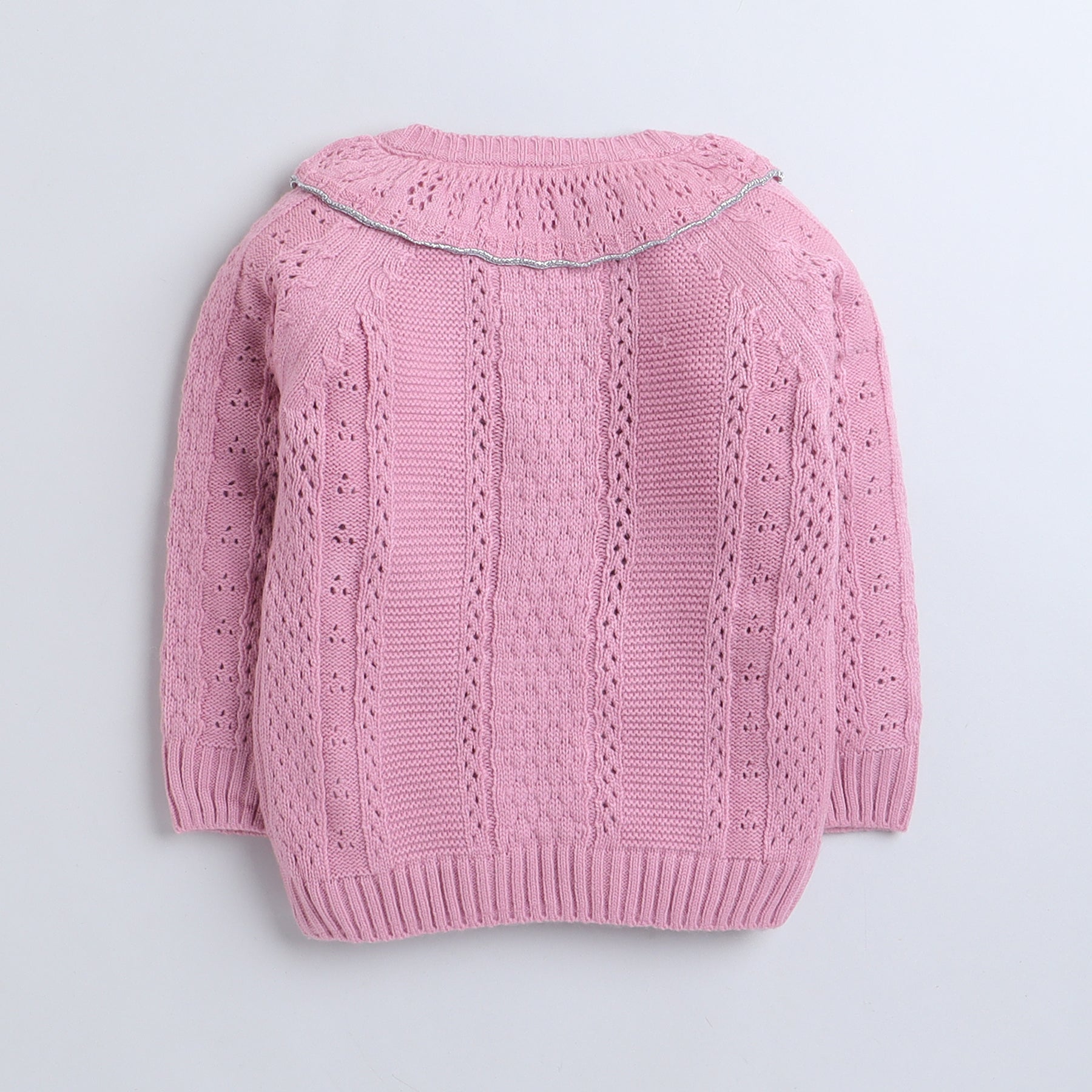 Cute Knit Sweater for Girls| Soft Long Sleeve Toddler Knitwear