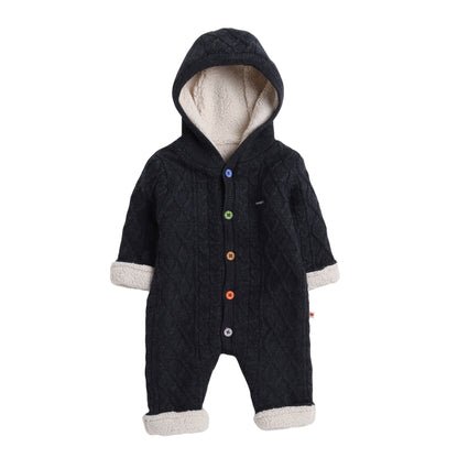 Babies Woolen Romper  With Inner Fleece