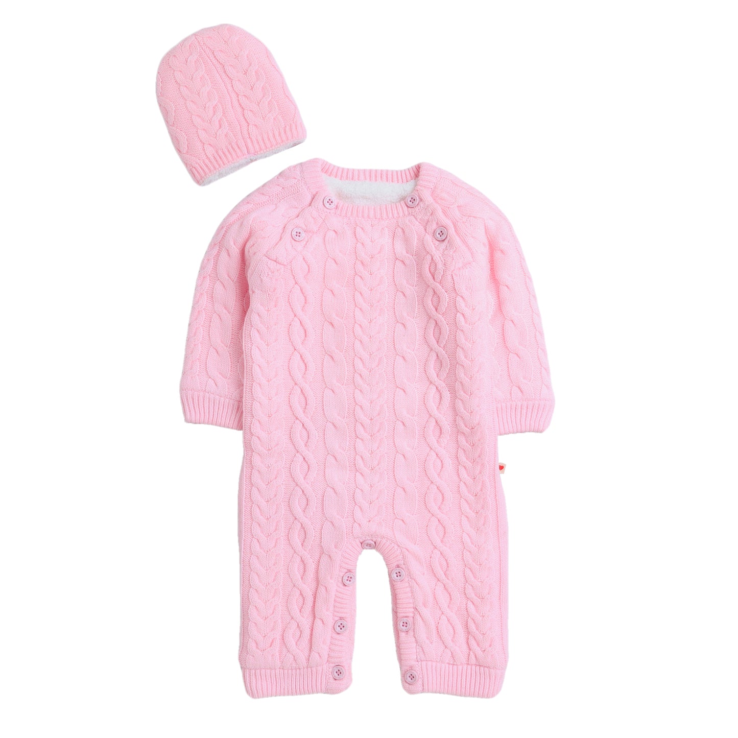 Babies Woolen Romper  With Inner Fleece