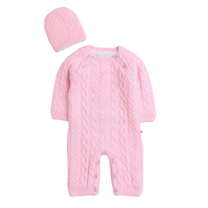 Babies Woolen Romper  With Inner Fleece