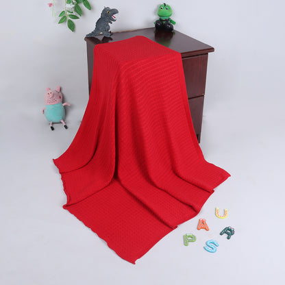 Newborn Baby Cotton Blanket – Soft, Breathable & Cozy | Lightweight All Season Unisex Baby Wrap for Everyday Comfort