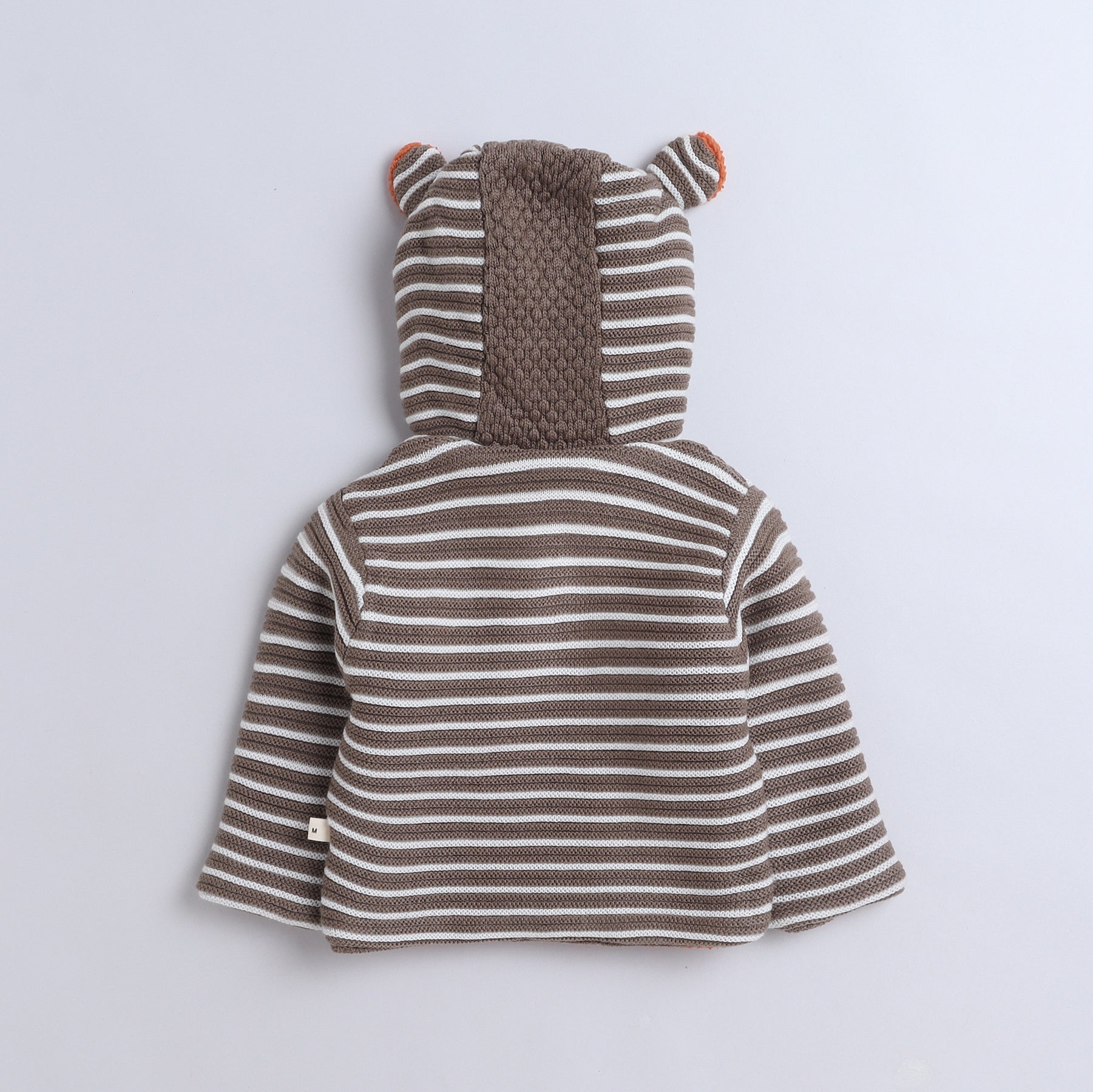 Baby Winter Knitted Hooded Co-Ord Set with Fleece Lining | 2-Piece Warm Cardigan & Pants Set for Infants & Toddlers