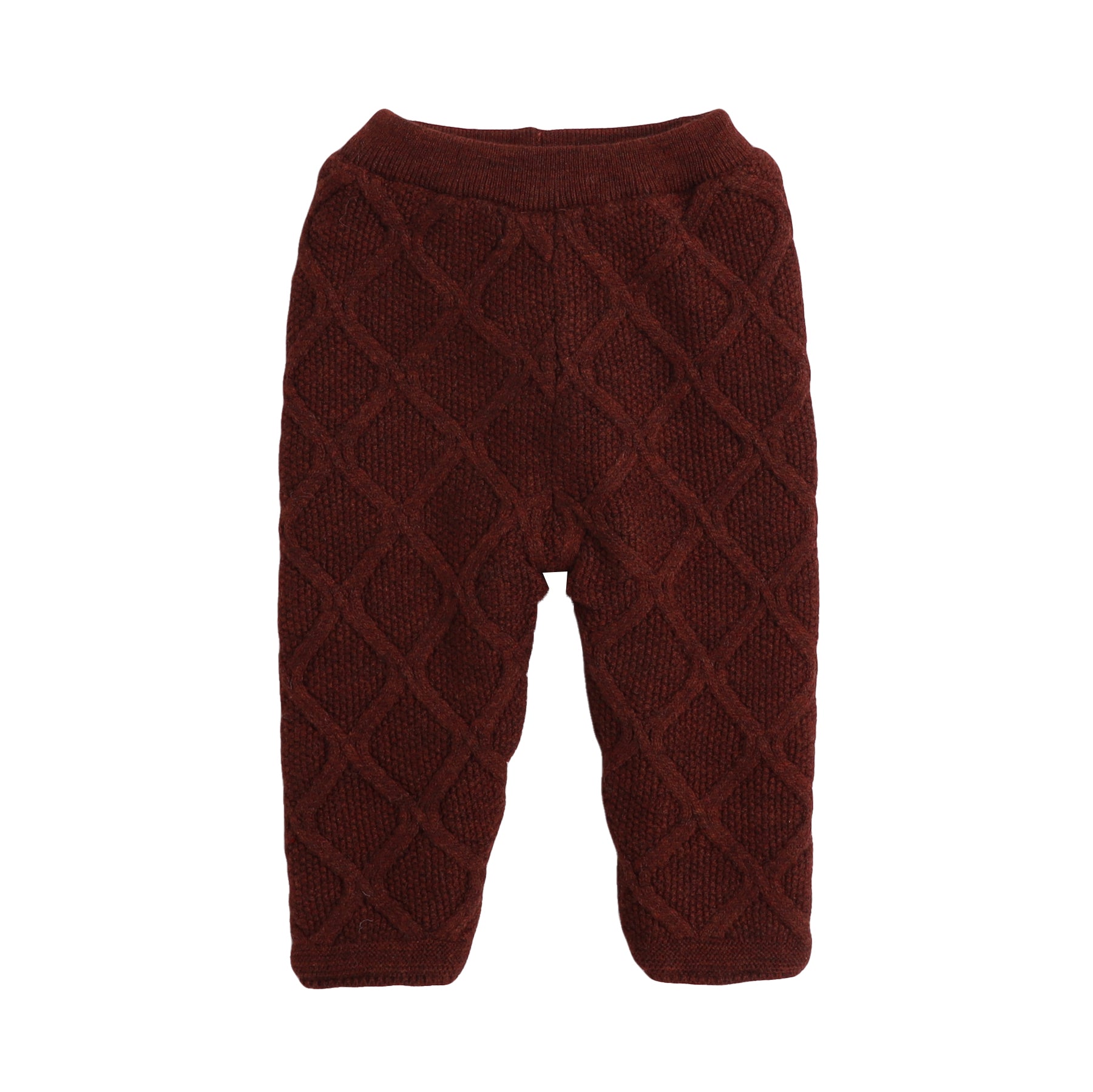 Baby 3-Piece Winter Knit Clothing Set | Soft Warm Sherpa Collar Cardigan, Knit Pants & Matching Beanie | Cozy Baby Winter Outfit