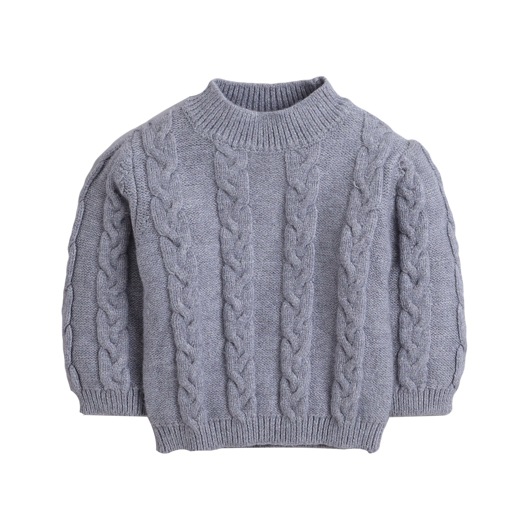 Cable Knit Sweater Set | Soft Warm 3-Piece Winter Outfit with Sweater, Pants & Beanie Cap | Cozy Baby Knitwear Set