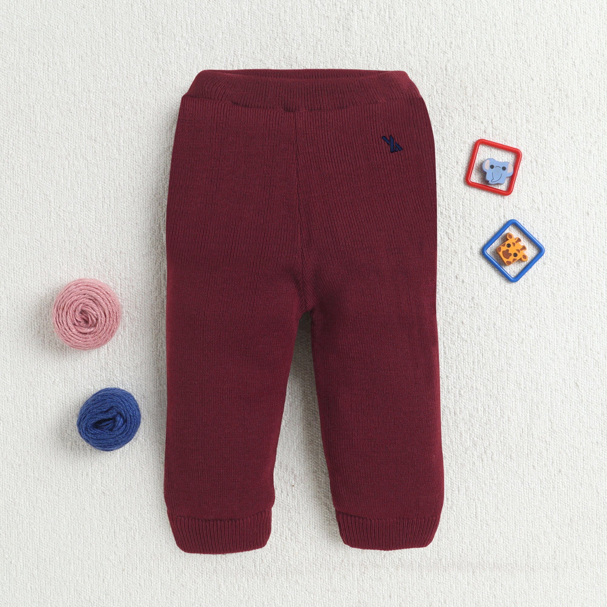 Unisex Baby & Kids Winter Lowers – Soft Knit Warm Jogger Pants for Boys & Girls
