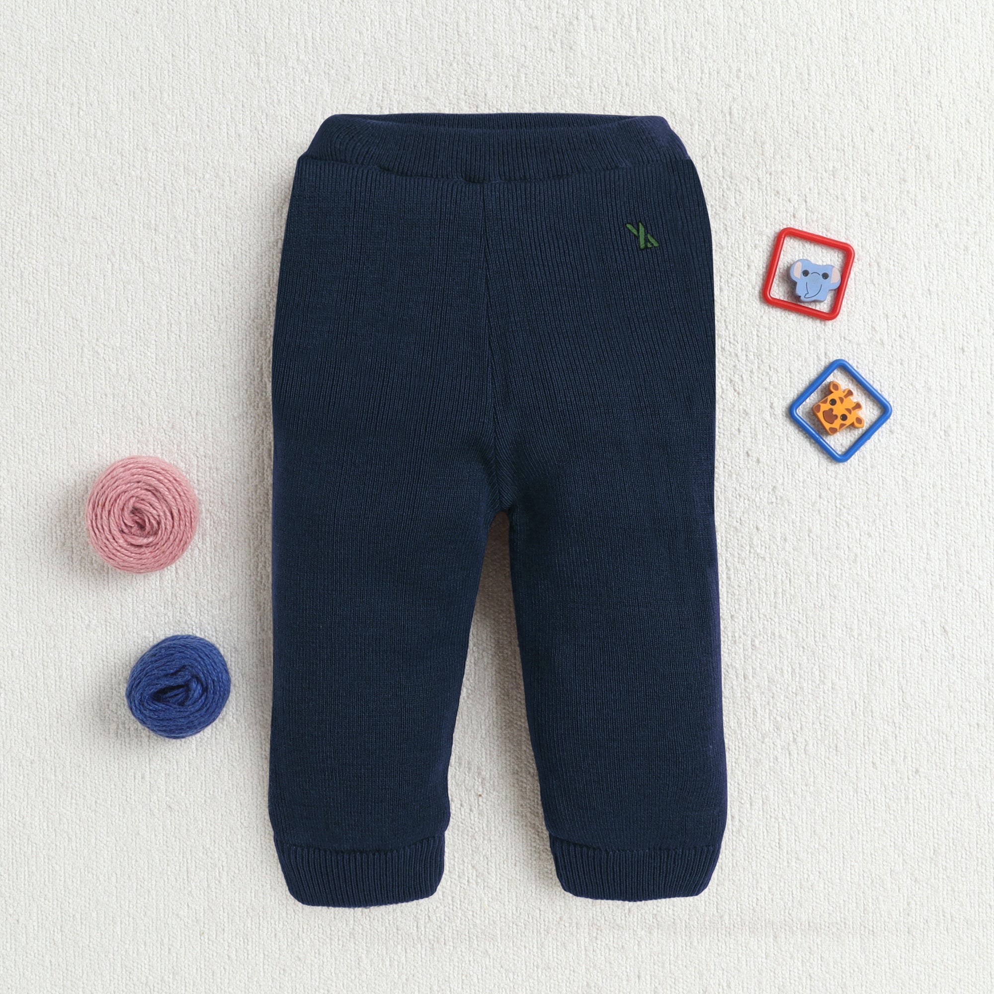 Unisex Baby & Kids Winter Lowers – Soft Knit Warm Jogger Pants for Boys & Girls