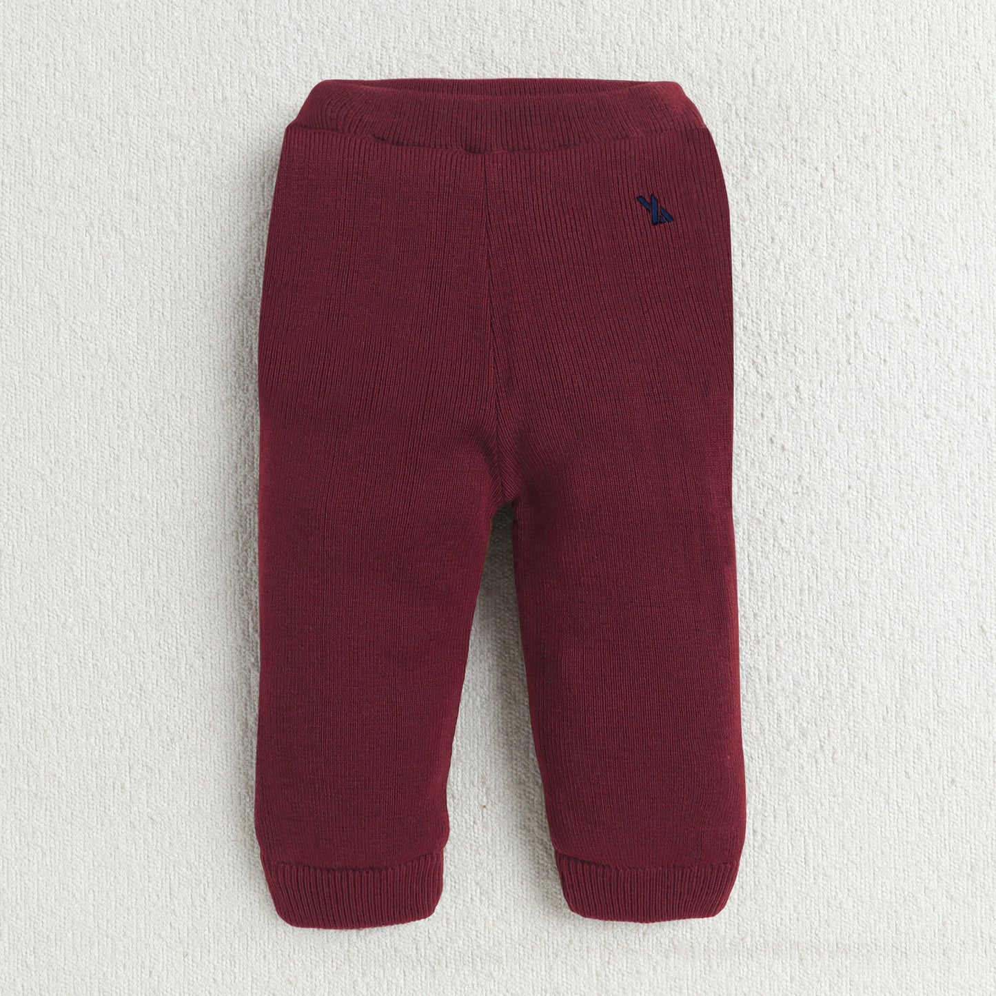 Yellow Apple Unisex Baby & Kids Winter Lowers – Soft Knit Warm Jogger Pants for Boys & Girls