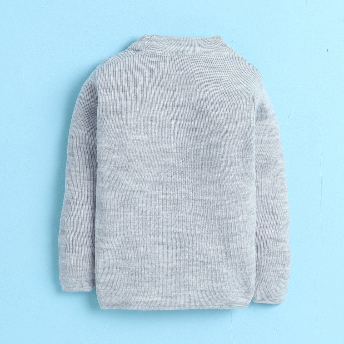 Unisex Baby & Kids Winter T-Neck Sweater | Warm Woollen Skivvy Pullover for Boys & Girls
