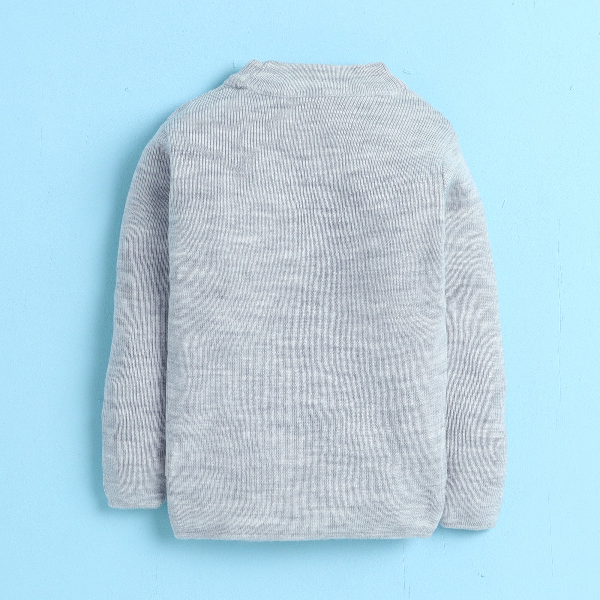 Unisex Baby & Kids Winter T-Neck Sweater | Warm Woollen Skivvy Pullover for Boys & Girls
