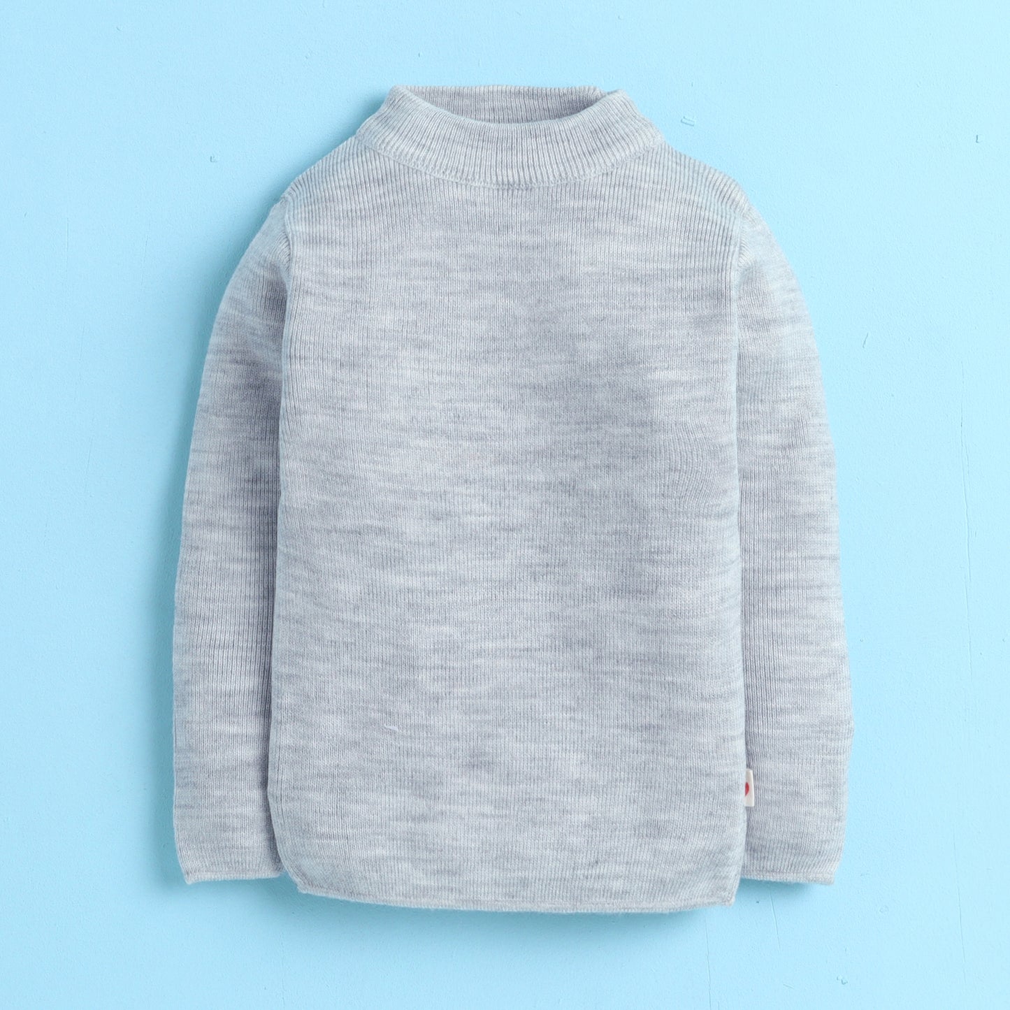 Unisex Baby & Kids Winter T-Neck Sweater | Warm Woollen Skivvy Pullover for Boys & Girls
