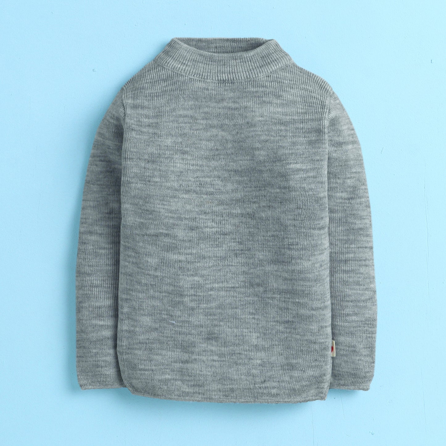 Unisex Baby & Kids Winter T-Neck Sweater | Warm Woollen Skivvy Pullover for Boys & Girls