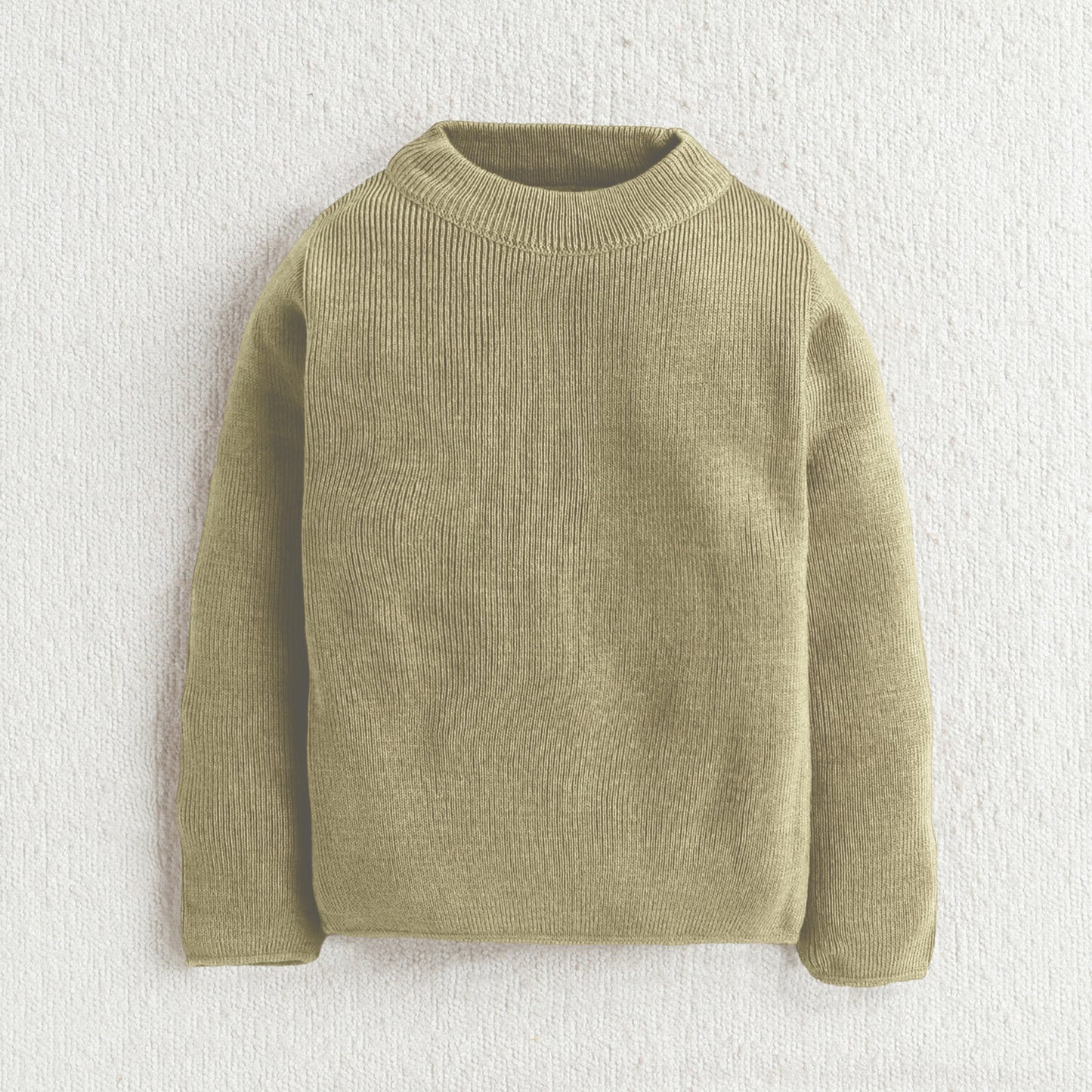 Unisex Baby & Kids Winter T-Neck Sweater | Warm Woollen Skivvy Pullover for Boys & Girls