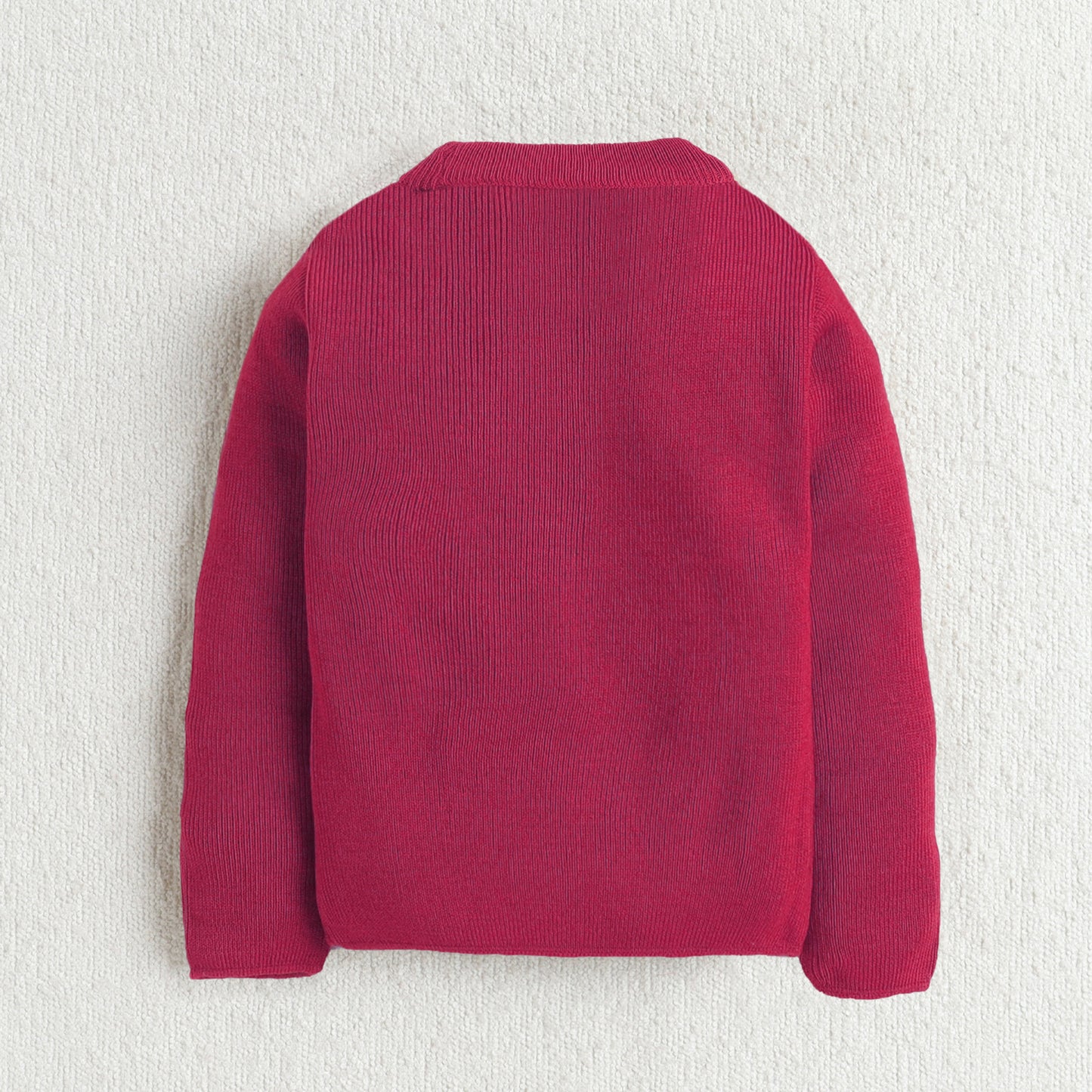 Unisex Baby & Kids Winter T-Neck Sweater | Warm Woollen Skivvy Pullover for Boys & Girls