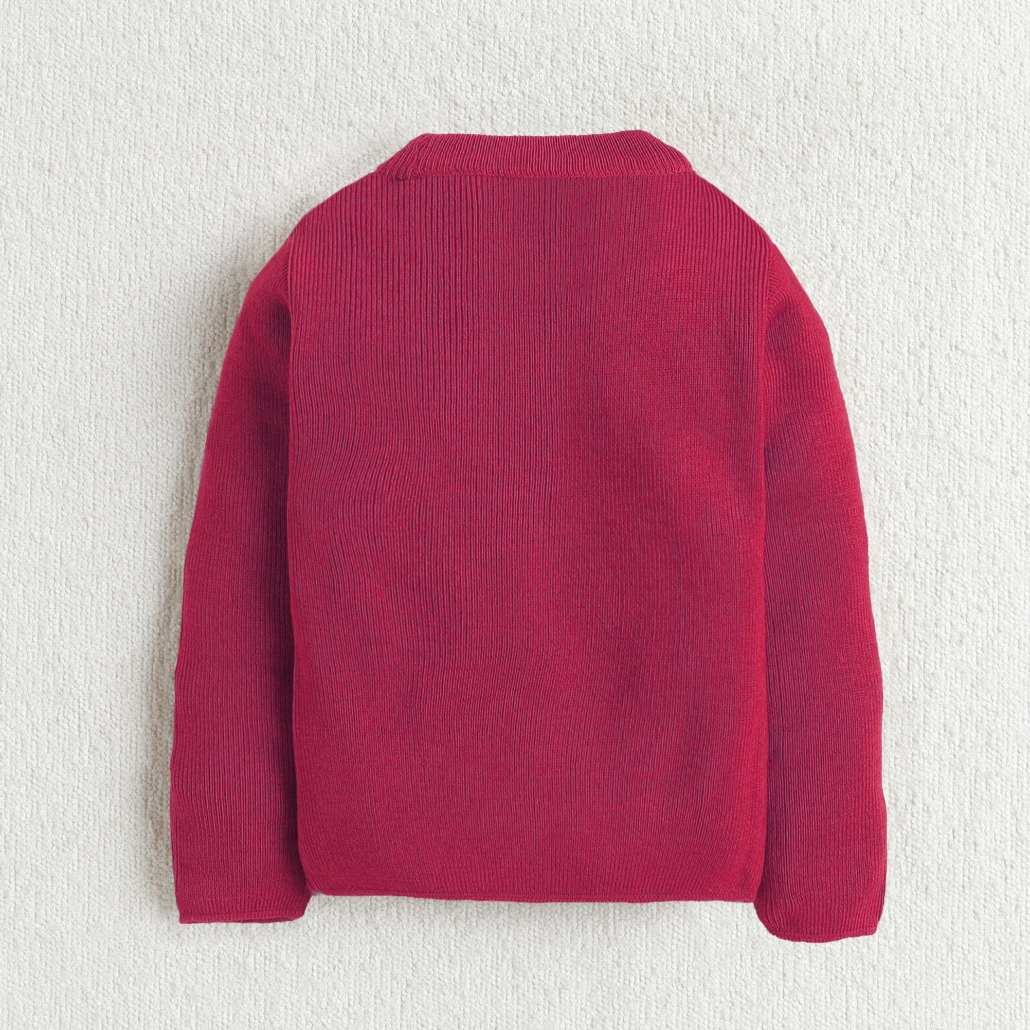 Unisex Baby & Kids Winter T-Neck Sweater | Warm Woollen Skivvy Pullover for Boys & Girls