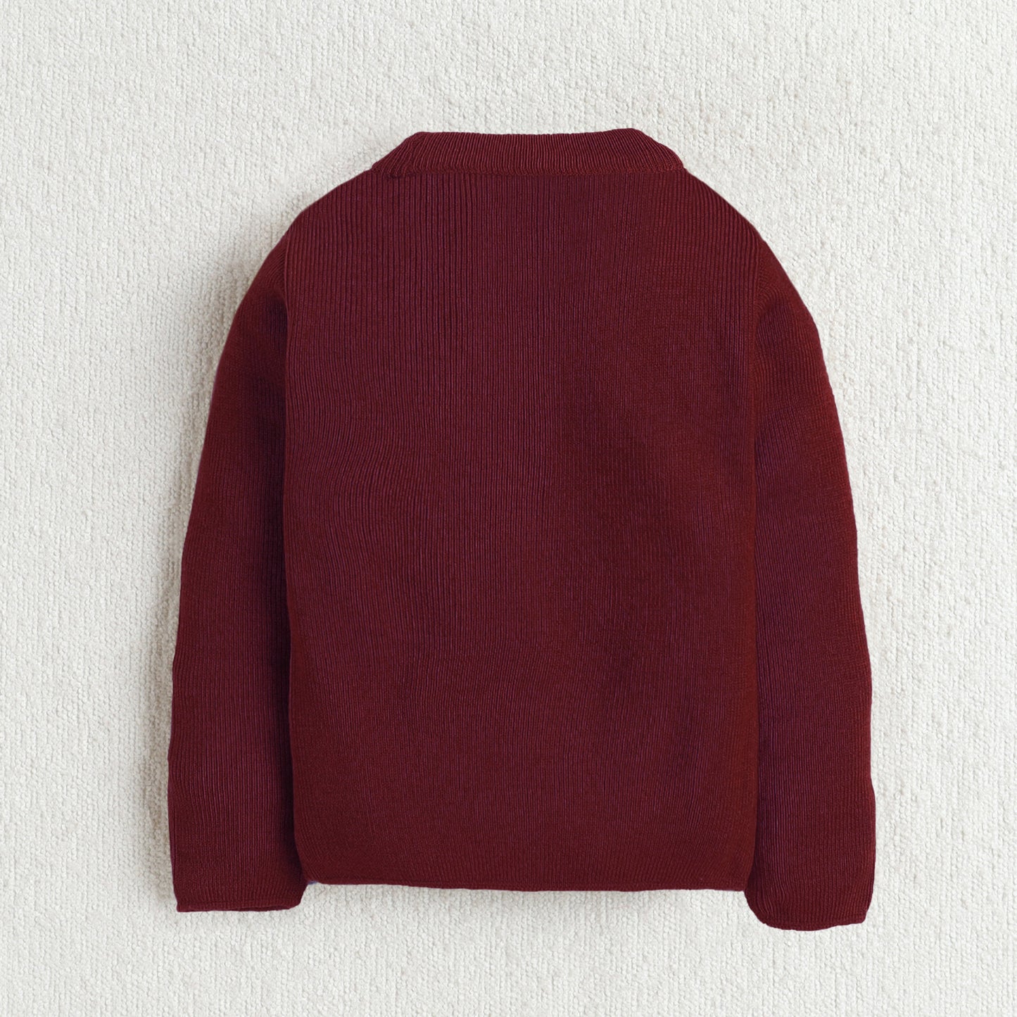Unisex Baby & Kids Winter T-Neck Sweater | Warm Woollen Skivvy Pullover for Boys & Girls