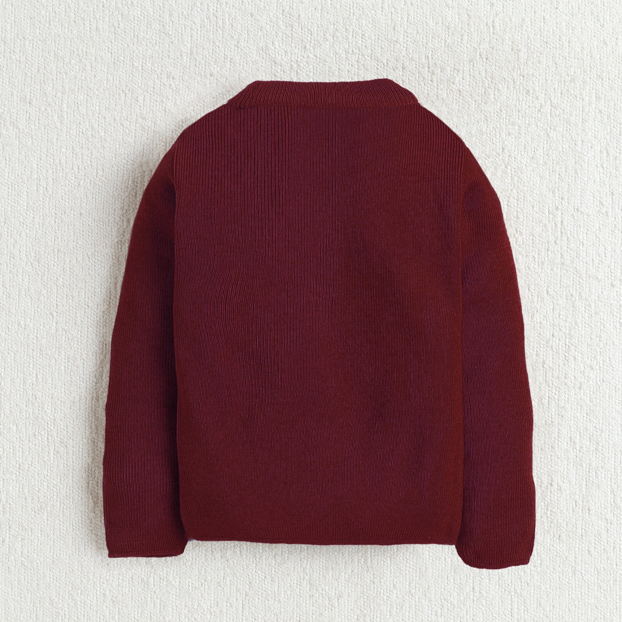 Unisex Baby & Kids Winter T-Neck Sweater | Warm Woollen Skivvy Pullover for Boys & Girls