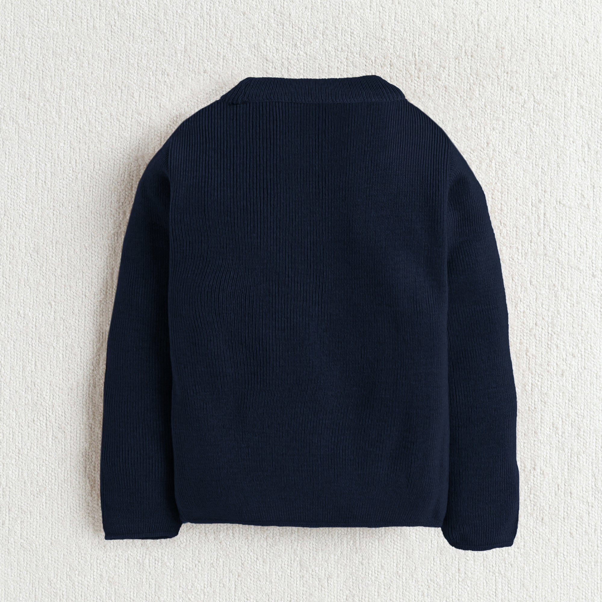 Unisex Baby & Kids Winter T-Neck Sweater | Warm Woollen Skivvy Pullover for Boys & Girls