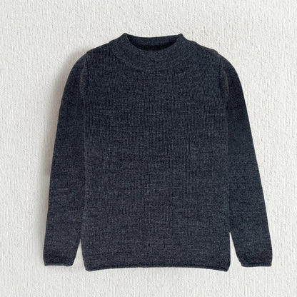 Unisex Baby & Kids Winter T-Neck Sweater | Warm Woollen Skivvy Pullover for Boys & Girls