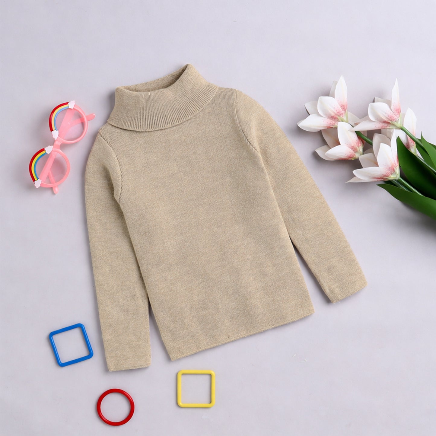 Unisex Winter Highneck Pullover | Skivies Warm H-Neck for Boys & Girls