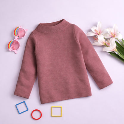 Unisex Winter Turtleneck Pullover | Skivies Warm T-Neck for Boys & Girls